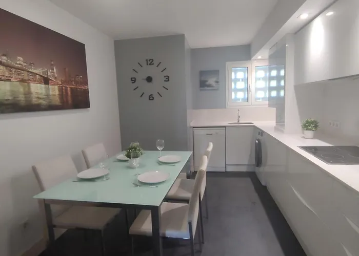 Moderno En El Centro De - Cerca De La Playa Y Parking Incluido - Es-209-54 Appartement